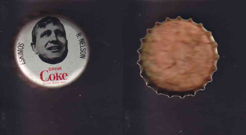 1965 CFL COCA COLA FOOTBALL CAP R. NELSON photo 1965 CFL COCA COLA FOOTBALL CAP R. NELSON photo