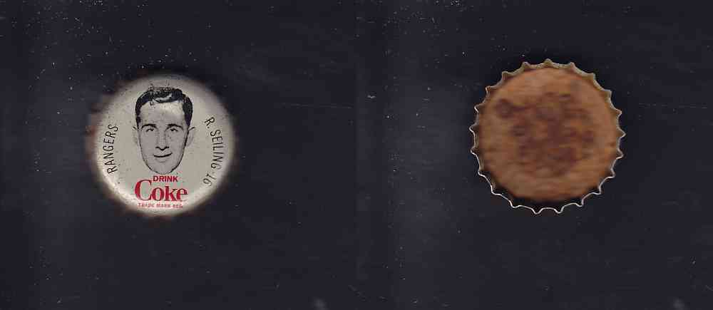 1964-65 COCA-COLA NHL CAPS R. SEILING photo