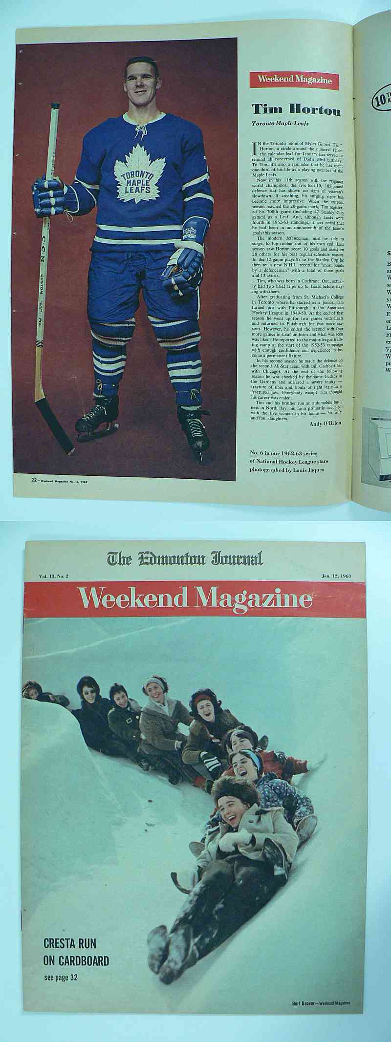 1963 WEEKEND FULL MAGAZINE T.HORTON PHOTO photo 1963 WEEKEND FULL MAGAZINE T.HORTON PHOTO photo
