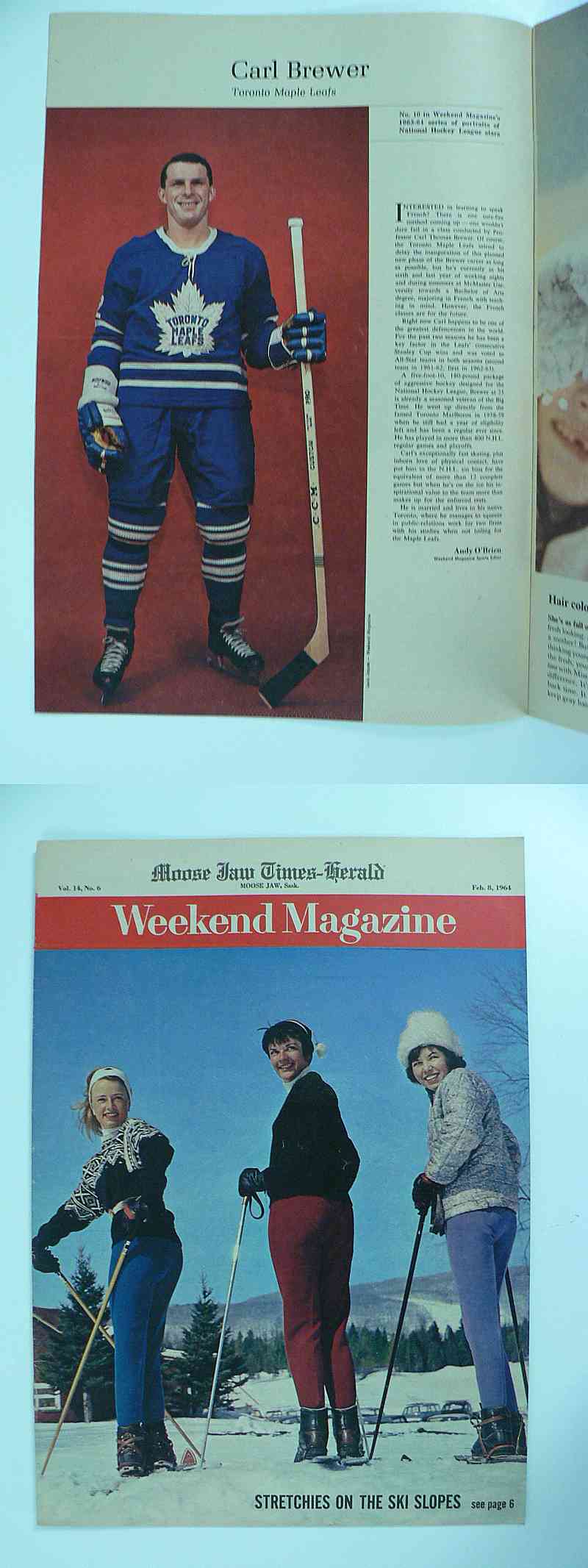 1964 WEEKEND FULL MAGAZINE C.BREWER PHOTO photo 1964 WEEKEND FULL MAGAZINE C.BREWER PHOTO photo