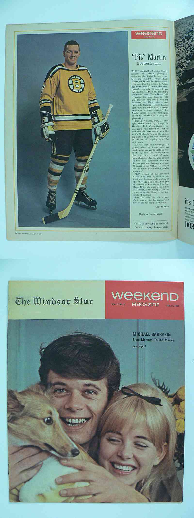 1967 WEEKEND FULL MAGAZINE P.MARTIN PHOTO photo 1967 WEEKEND FULL MAGAZINE P.MARTIN PHOTO photo
