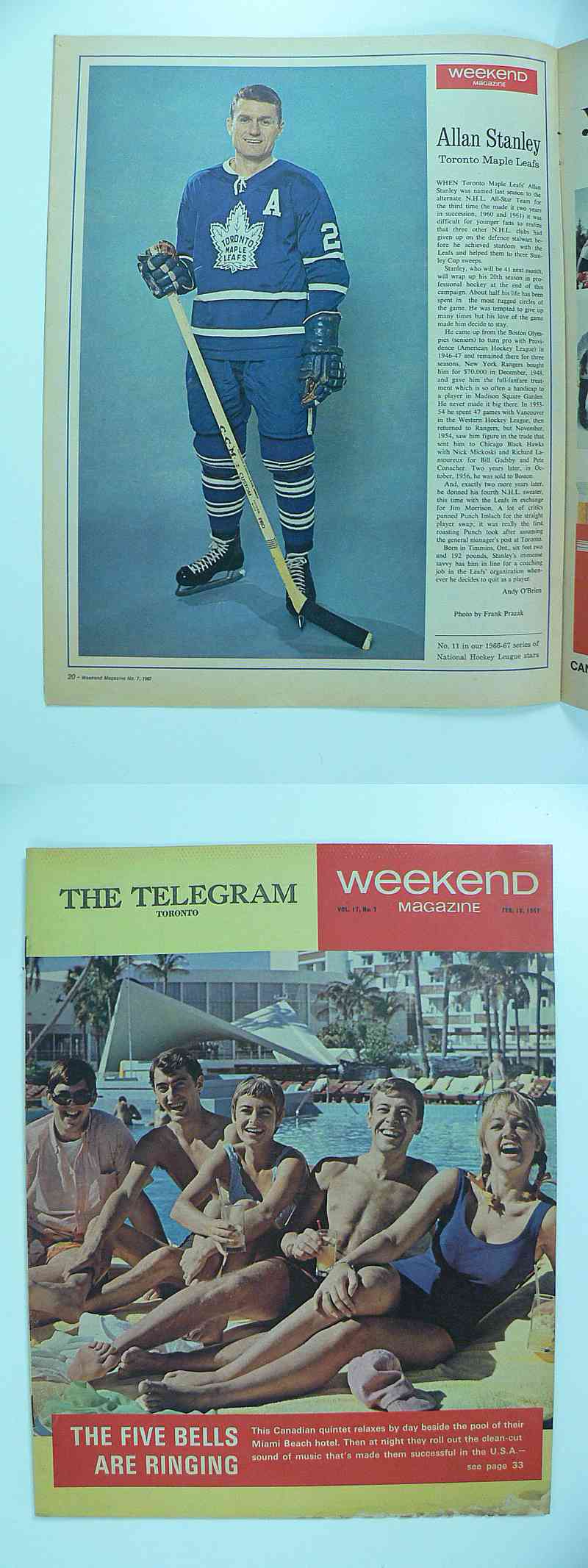 1967 WEEKEND FULL MAGAZINE A.STANLEY PHOTO photo 1967 WEEKEND FULL MAGAZINE A.STANLEY PHOTO photo