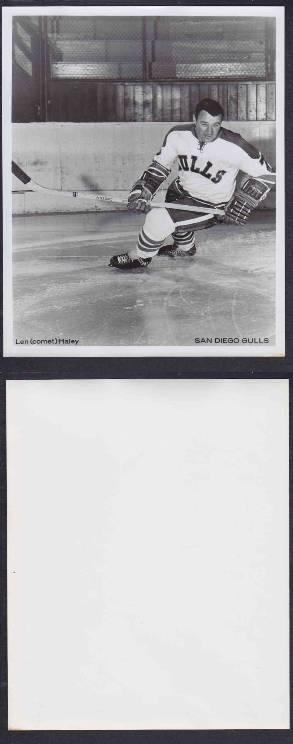 1960'S SAN DIEGO GULLS PHOTO L. HALEY photo