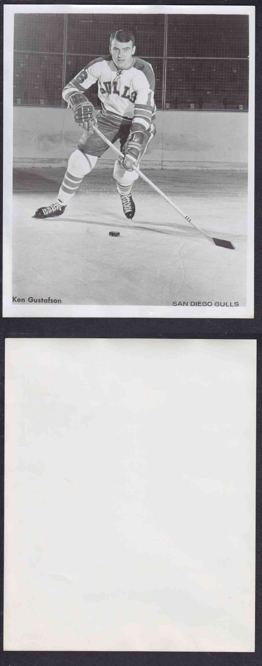 1960'S SAN DIEGO GULLS PHOTO K. GUSTAFSON photo