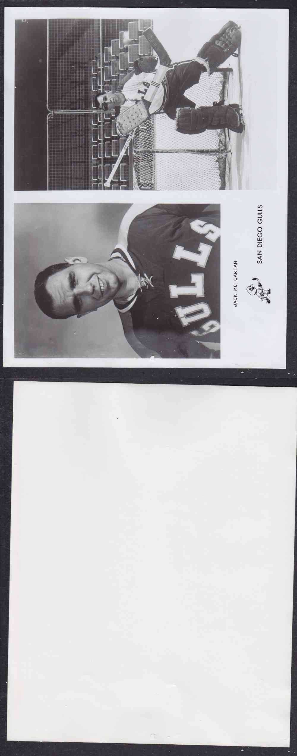 1960'S SAN DIEGO GULLS PHOTO J. MC CARTAN photo