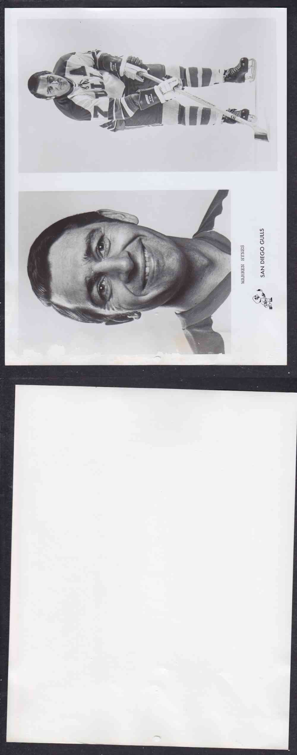 1960'S SAN DIEGO GULLS PHOTO W. HYNES photo 1960'S SAN DIEGO GULLS PHOTO W. HYNES photo