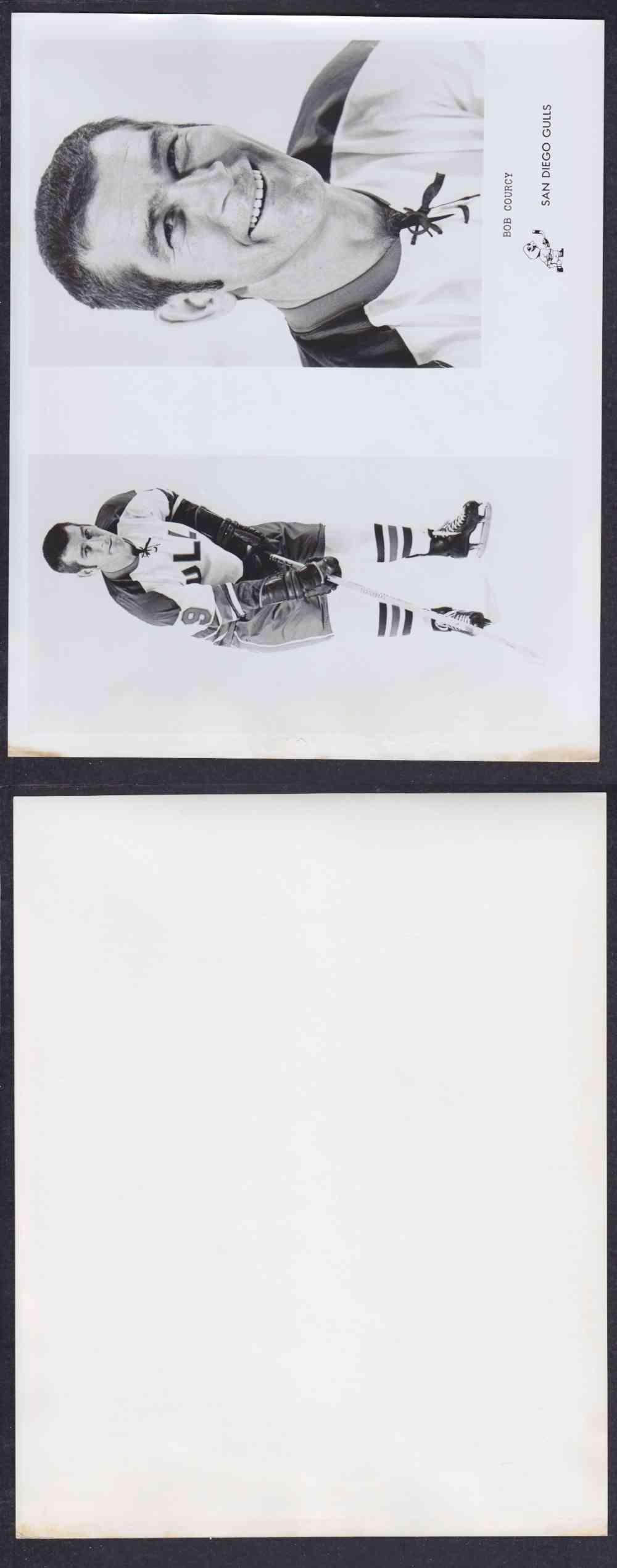 1960'S SAN DIEGO GULLS PHOTO B. COURCY photo