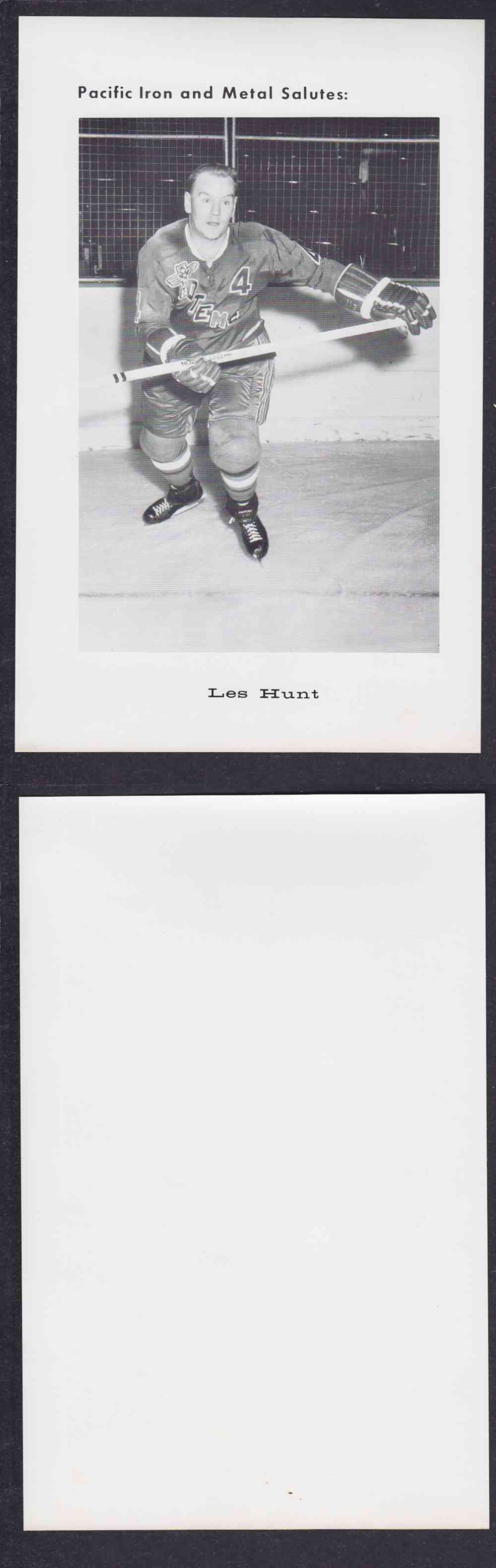 1960'S SEATTLE TOTEMS PHOTO L. HUNT photo 1960'S SEATTLE TOTEMS PHOTO L. HUNT photo