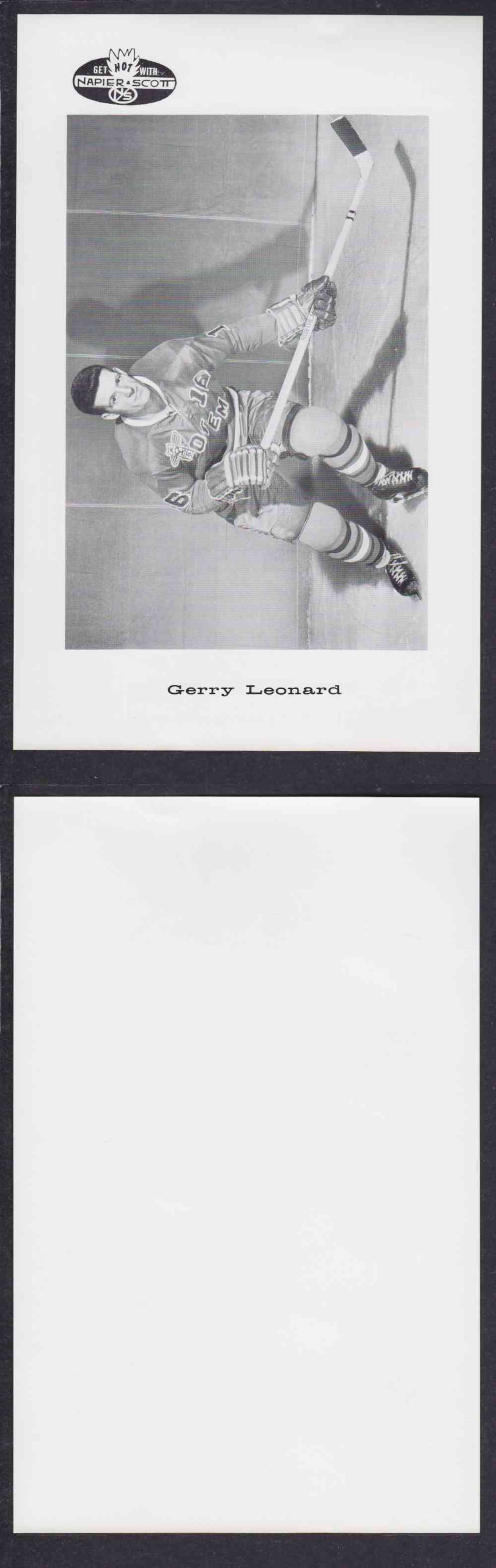 1960'S SEATTLE TOTEMS PHOTO G. LEONARD photo 1960'S SEATTLE TOTEMS PHOTO G. LEONARD photo