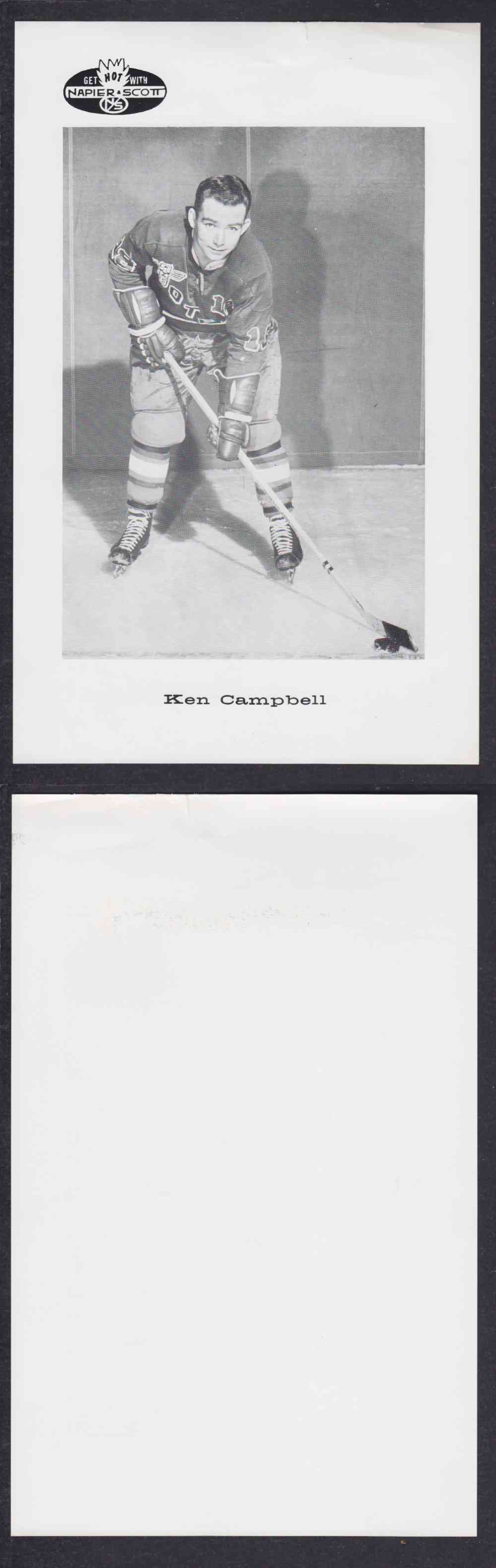 1960'S SEATTLE TOTEMS PHOTO K. CAMPBELL photo 1960'S SEATTLE TOTEMS PHOTO K. CAMPBELL photo