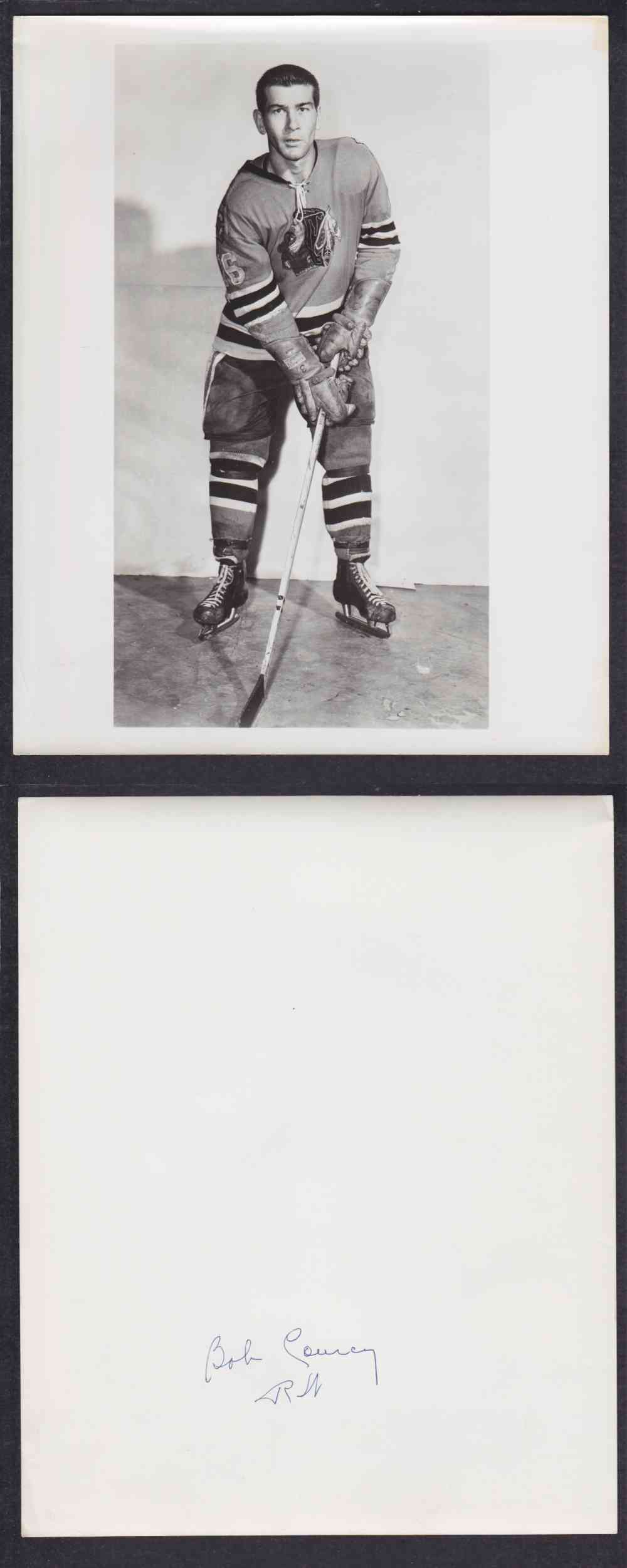 1950'S CHICAGO BLACKHAWKS PHOTO K. WHARRAM photo