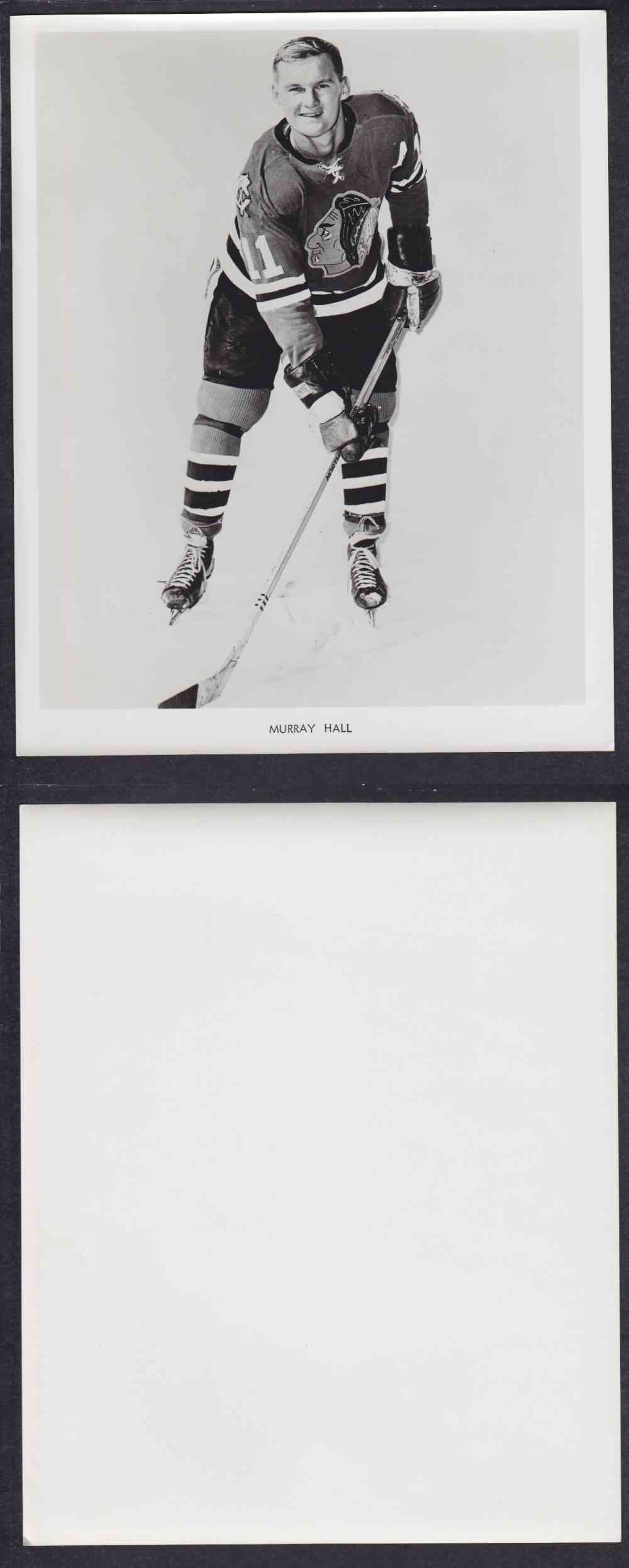 1960'S CHICAGO BACKHAWKS PHOTO M. HALL photo 1960'S CHICAGO BACKHAWKS PHOTO M. HALL photo