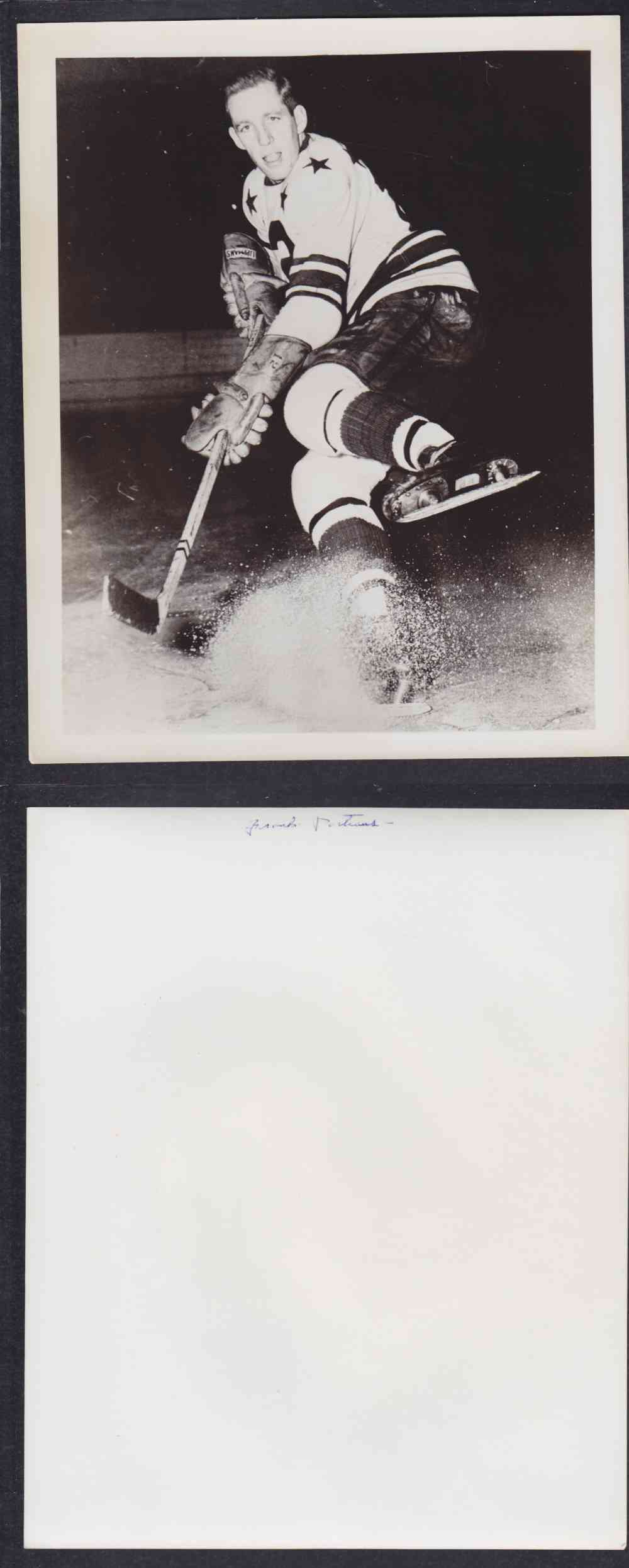 1950'S CLEVELAND BARONS PHOTO F. PORTEOUS photo