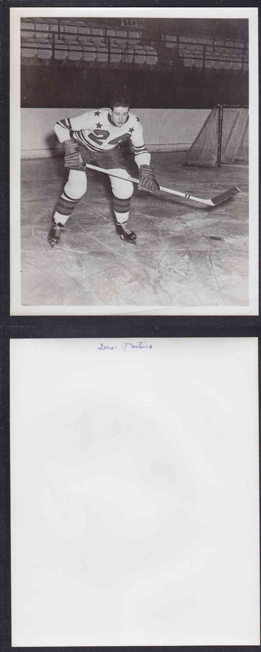 1950'S CLEVELAND BARONS PHOTO D. PORTEOUS photo