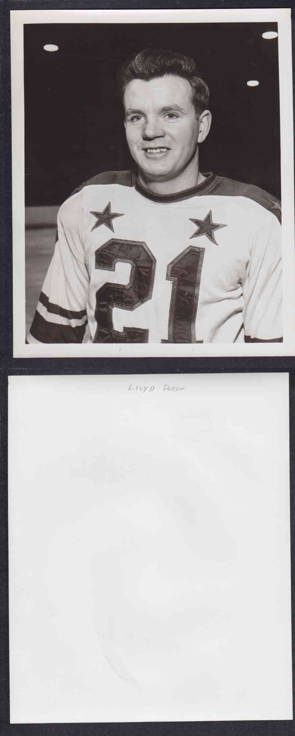 1950'S CLEVELAND BARONS PHOTO L. DURAN photo