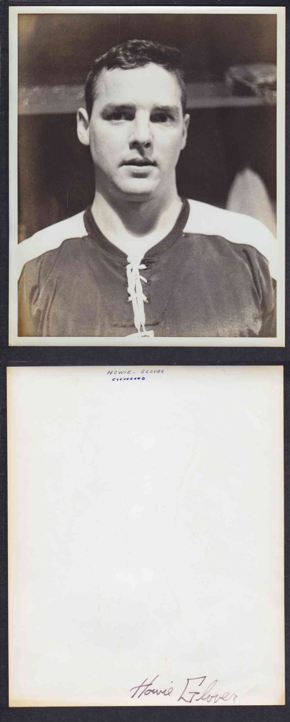 1950'S CLEVELAND BARONS PHOTO H. GLOVER photo