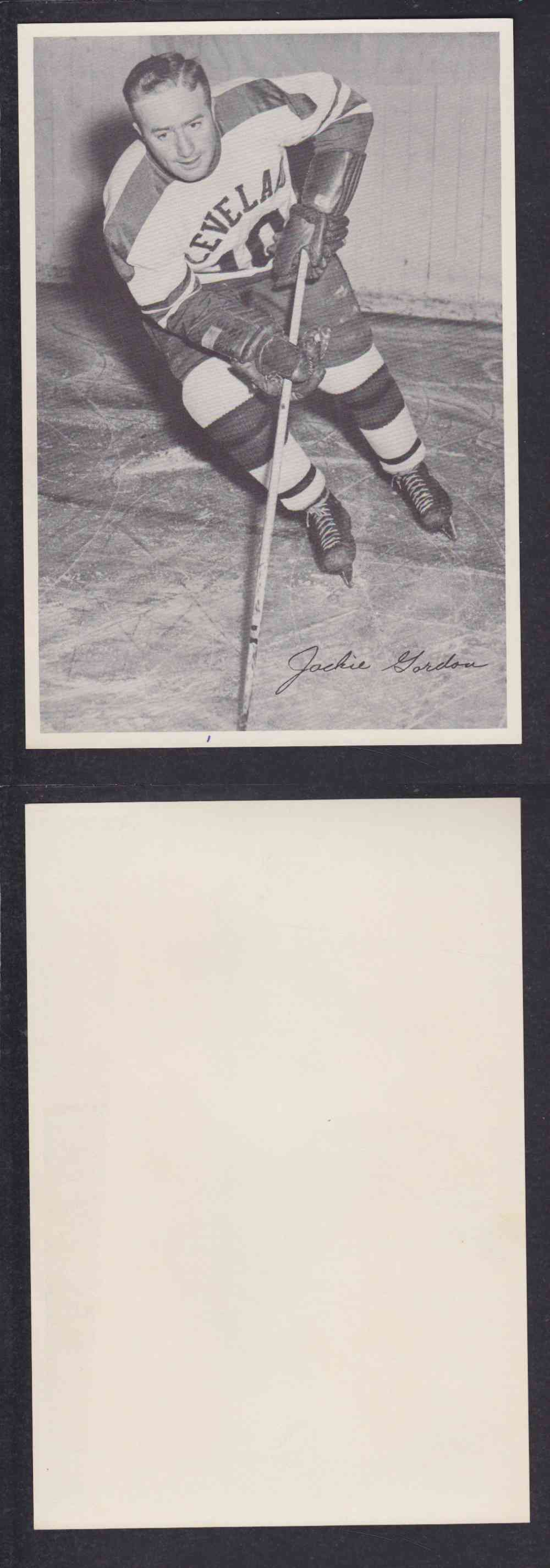 1950'S CLEVELAND BARONS PHOTO J. GORDON photo 1950'S CLEVELAND BARONS PHOTO J. GORDON photo