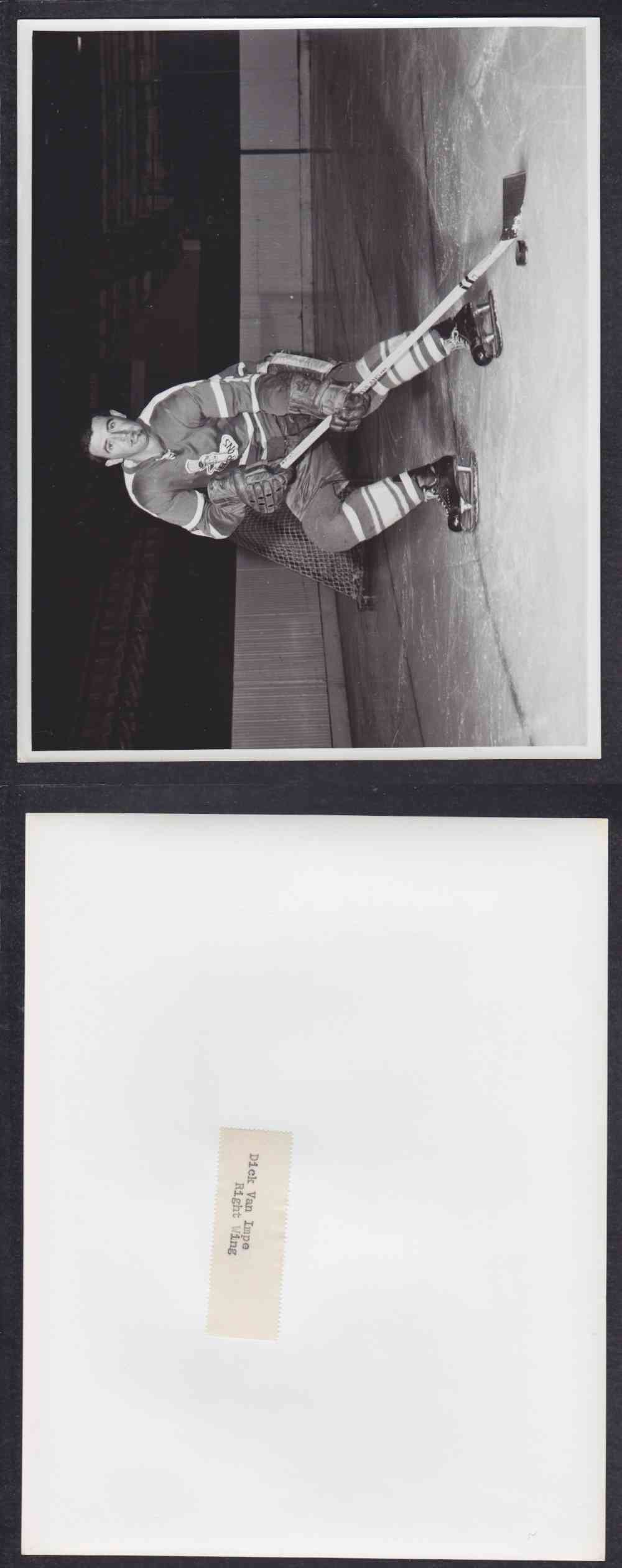 1960'S CLEVELAND BARONS PHOTO D. VAN IMPE photo 1960'S CLEVELAND BARONS PHOTO D. VAN IMPE photo