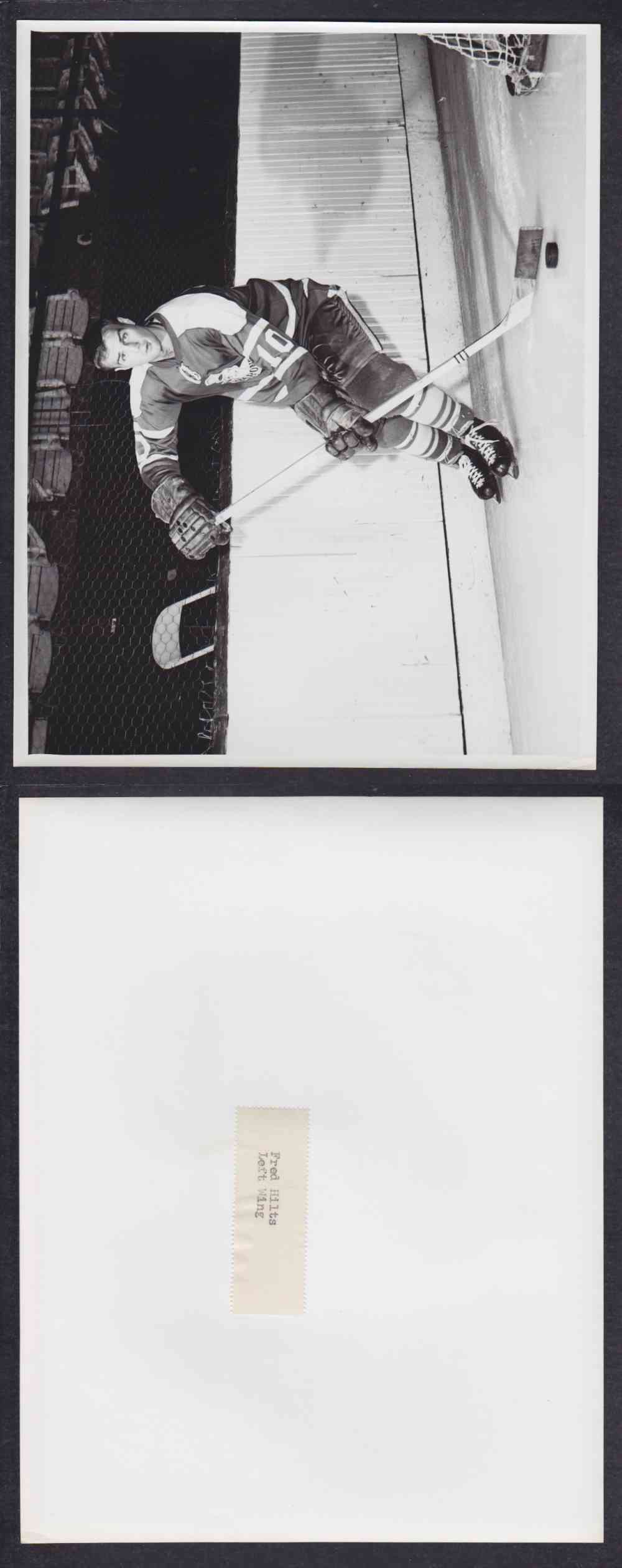 1960'S CLEVELAND BARONS PHOTO F. HILTS photo 1960'S CLEVELAND BARONS PHOTO F. HILTS photo