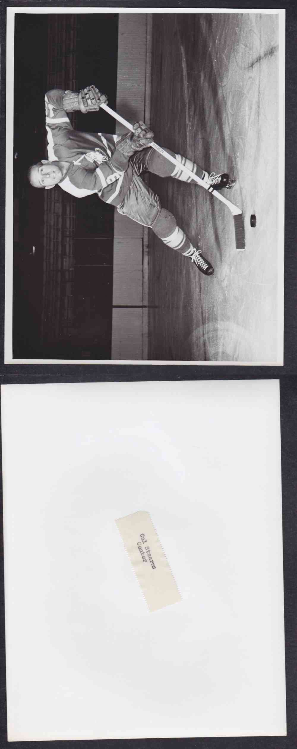 1960'S CLEVELAND BARONS PHOTO C. STEARNS photo 1960'S CLEVELAND BARONS PHOTO C. STEARNS photo