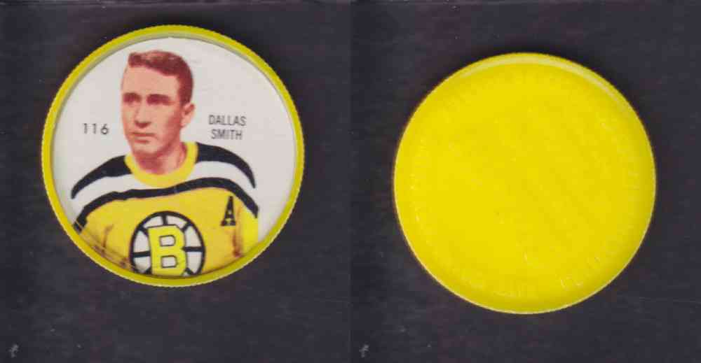 1960-61 SHIRRIFF HOCKEY COIN  #116  D. SMITH photo