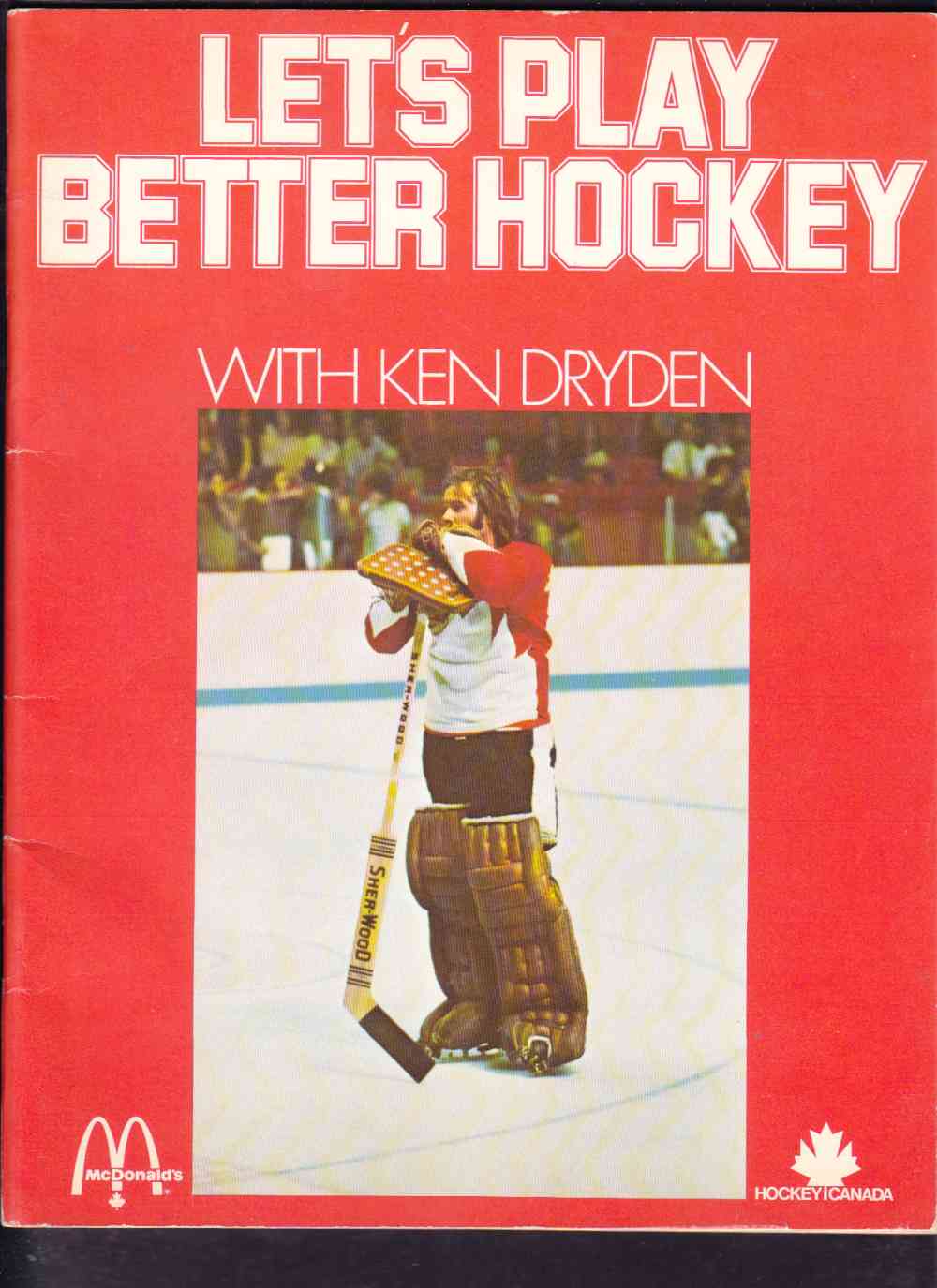 1973 MCDONALD'S KEN DRYDEN BOOK  photo