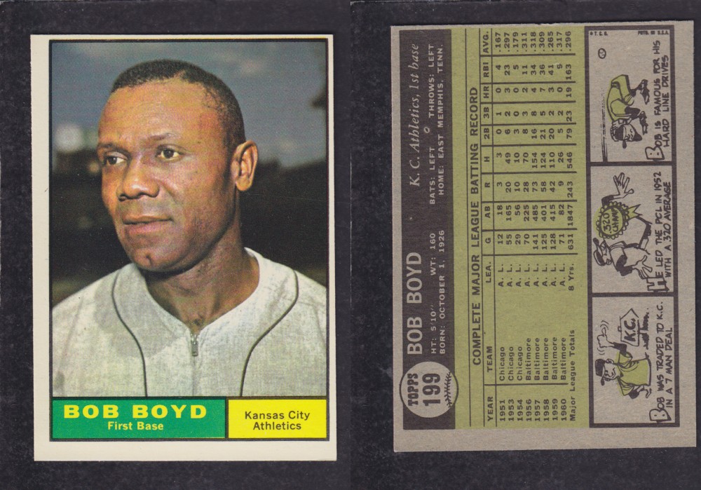1962 TOPPS BASEBALL CARD #199 B. BOYD photo 1962 TOPPS BASEBALL CARD #199 B. BOYD photo
