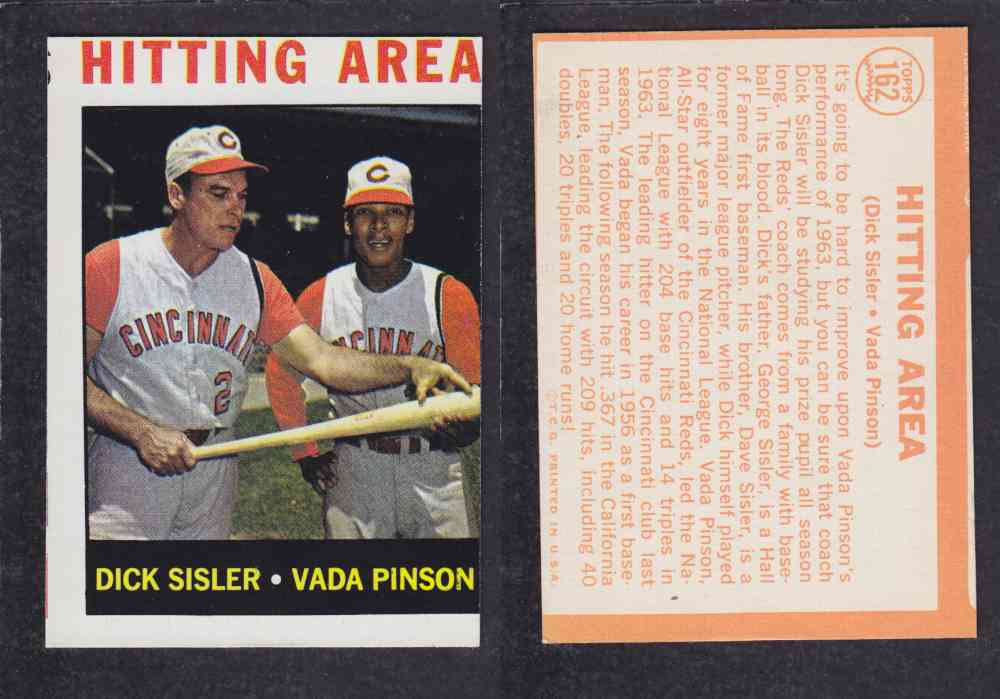 1964  TOPPS BASEBALL CARD  #162  D. SISLER photo