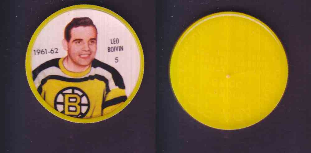 1961-62 SHIRRIFF SALADA HOCKEY COIN #5 L. BOIVIN photo 1961-62 SHIRRIFF SALADA HOCKEY COIN #5 L. BOIVIN photo