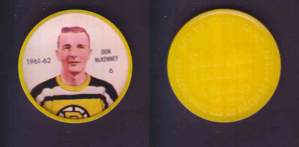 1961-62 SHIRRIFF SALADA HOCKEY COIN #6 D. McKENNEY photo 1961-62 SHIRRIFF SALADA HOCKEY COIN #6 D. McKENNEY photo
