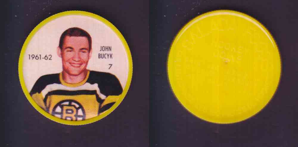 1961-62 SHIRRIFF SALADA HOCKEY COIN #7 J. BUCYK photo 1961-62 SHIRRIFF SALADA HOCKEY COIN #7 J. BUCYK photo