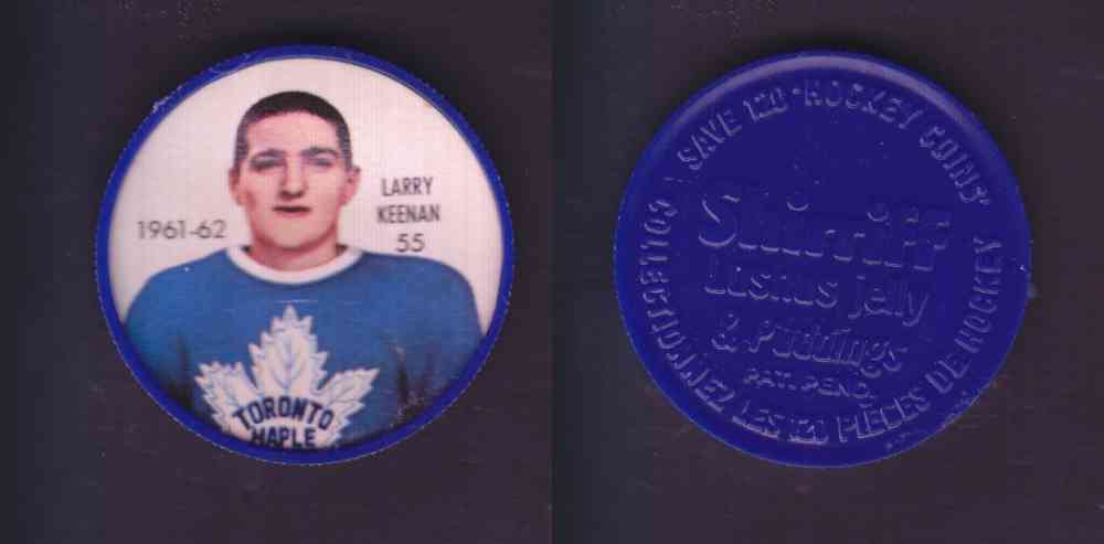 1961-62 SHIRRIFF SALADA HOCKEY COIN #55 L. KENAN photo 1961-62 SHIRRIFF SALADA HOCKEY COIN #55 L. KENAN photo