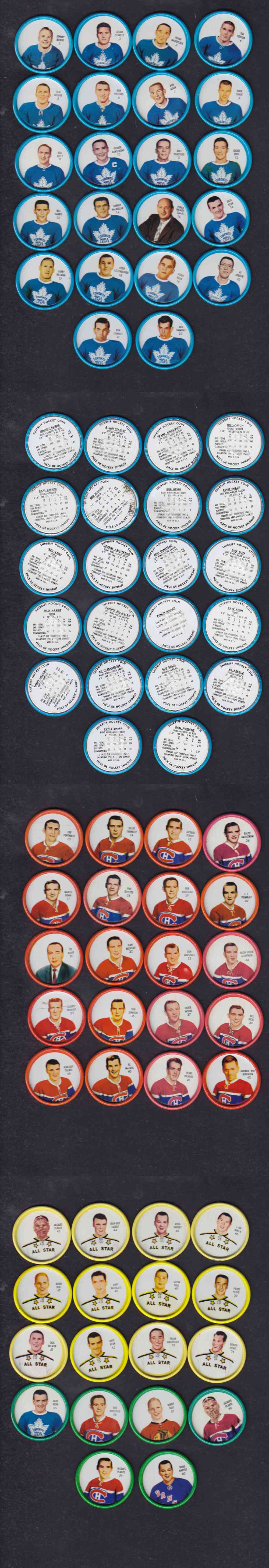 1962-63 SHIRRIFF COIN FULL SET 60/60 photo