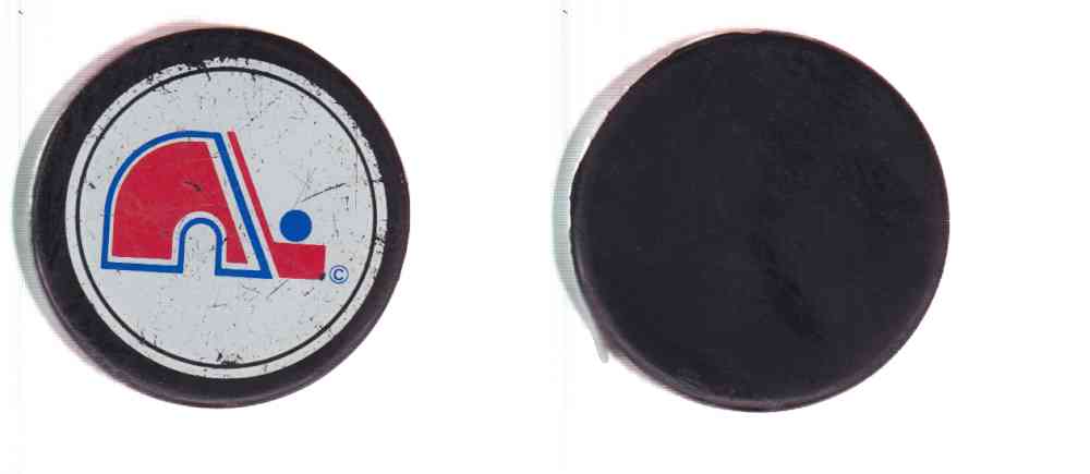 1980-87 GT1 GENERAL FIRE QUEBEC NORDIQUE PUCK photo