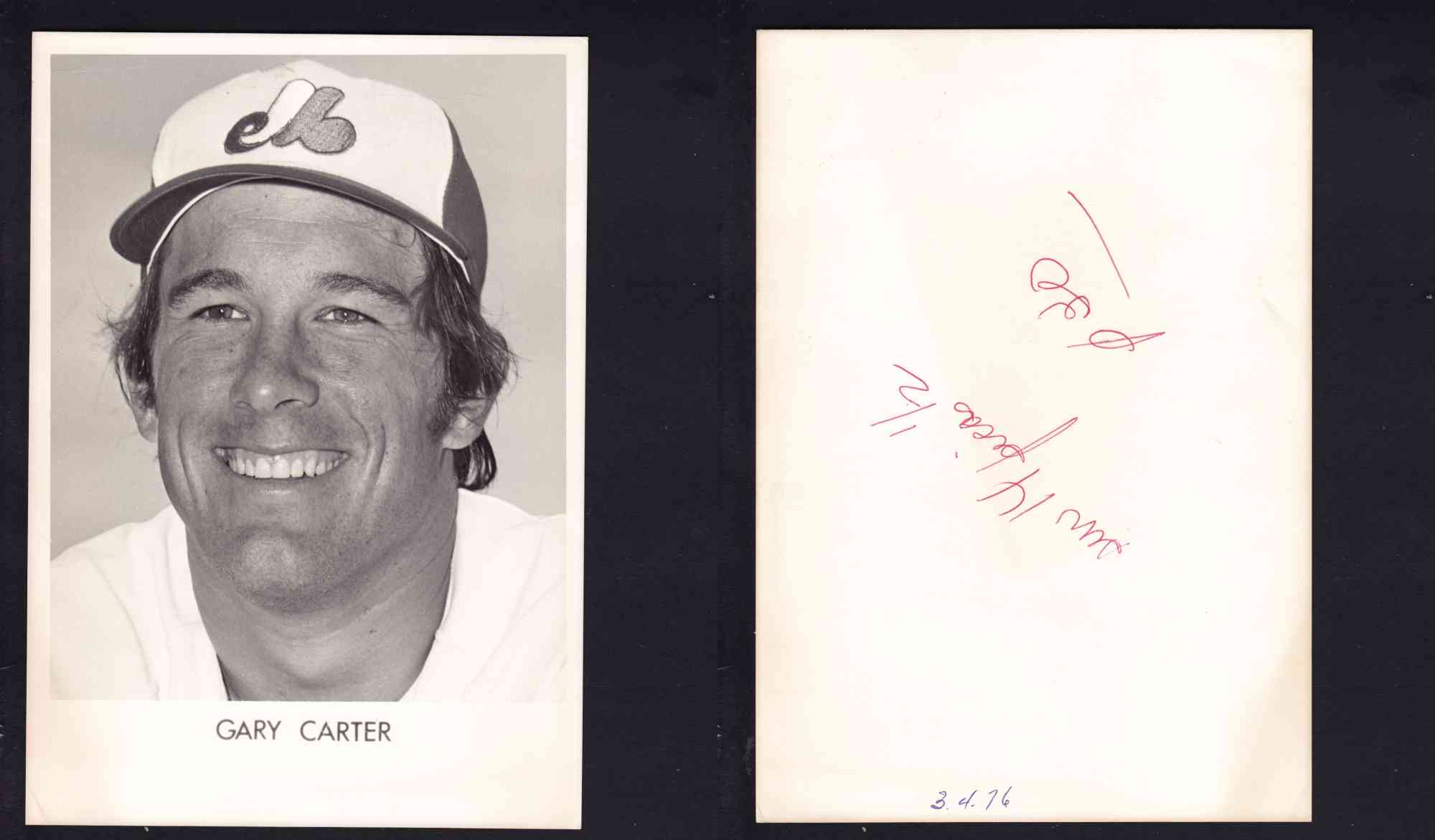 1970'S MONTREAL EXPOS PHOTO G. CARTER photo