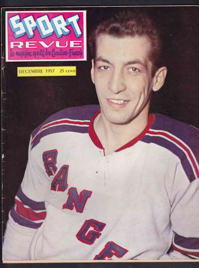 1957 LES SPORTS FULL MAGAZINE C.HENRY ON COVER photo