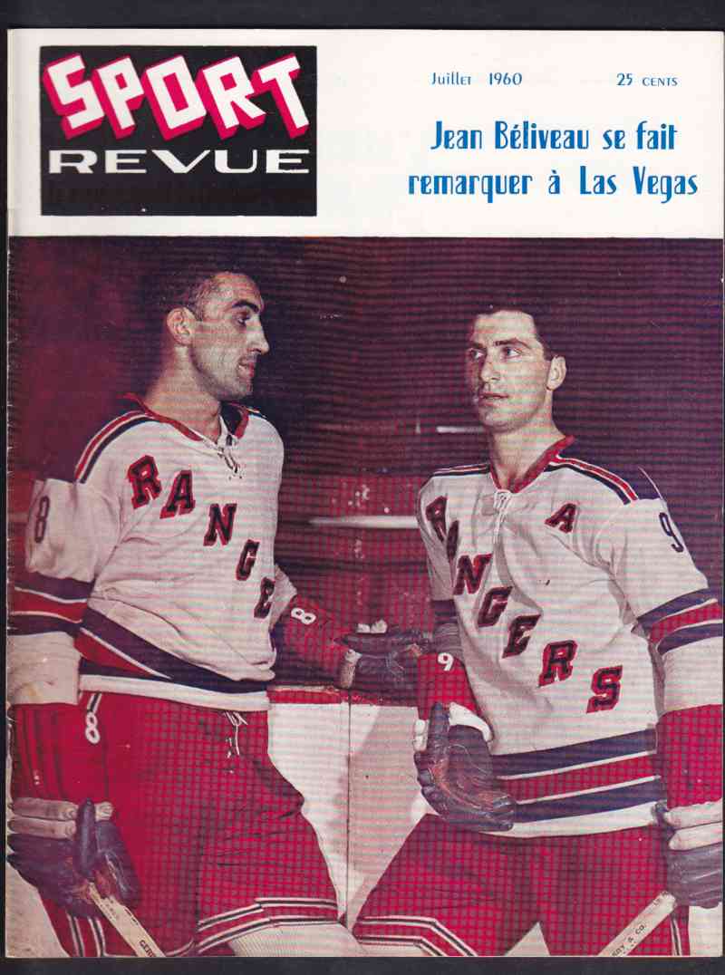 1960 LES SPORTS FULL MAGAZINE A.BATHGATE ON COVER photo