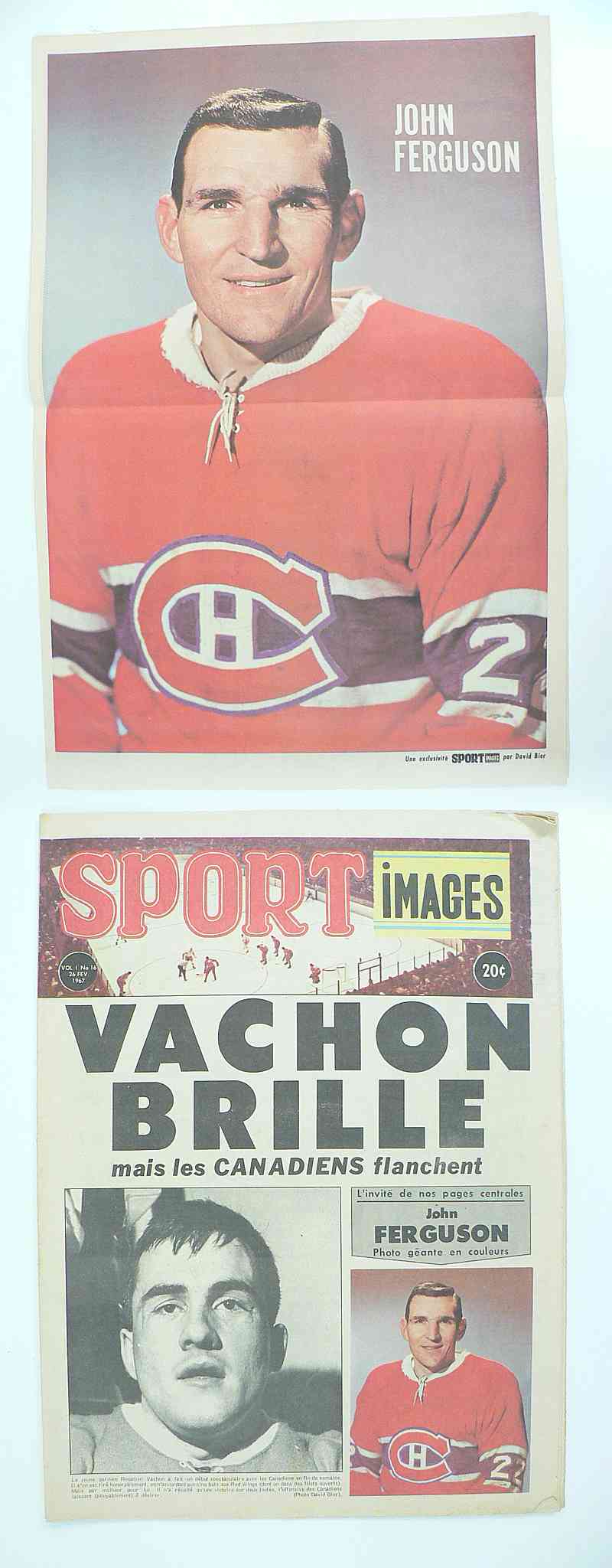 1967 SPORT IMAGES FULL MAGAZINE J.FERGUSON POSTER photo 1967 SPORT IMAGES FULL MAGAZINE J.FERGUSON POSTER photo