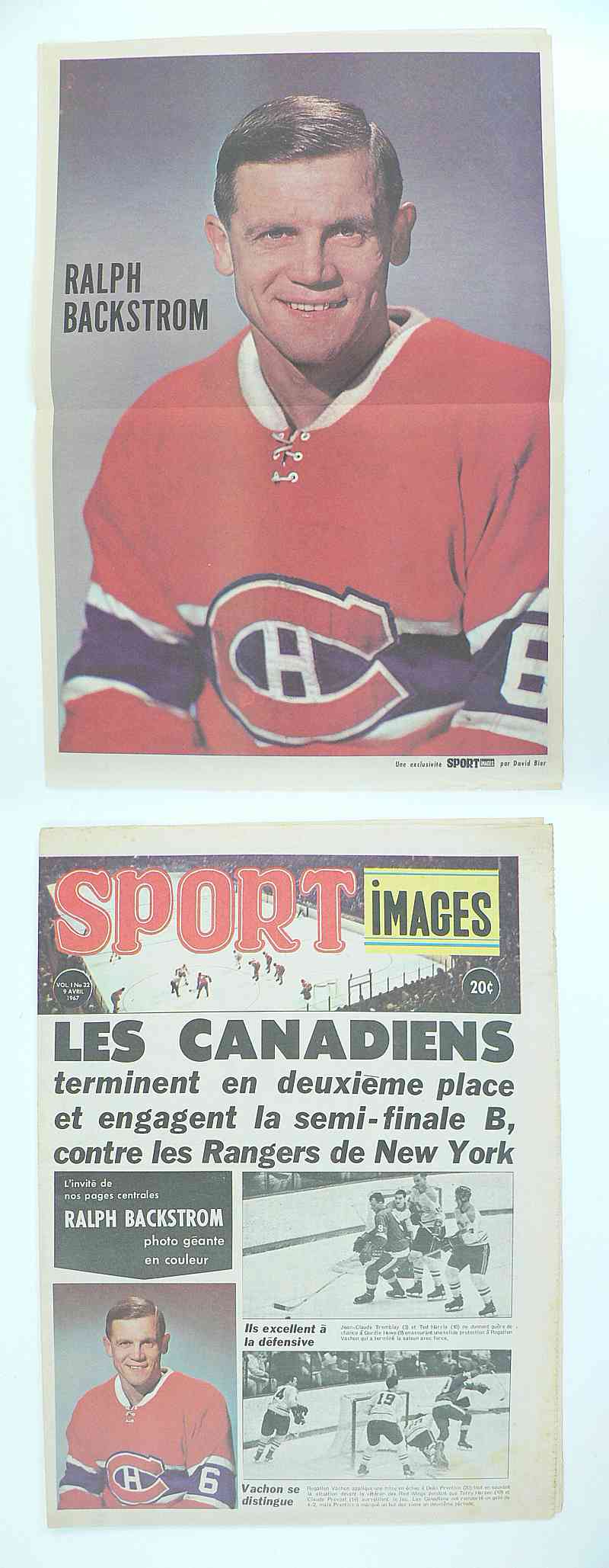 1967 SPORT IMAGES FULL MAGAZINE R.BACKSTROM POSTER photo 1967 SPORT IMAGES FULL MAGAZINE R.BACKSTROM POSTER photo