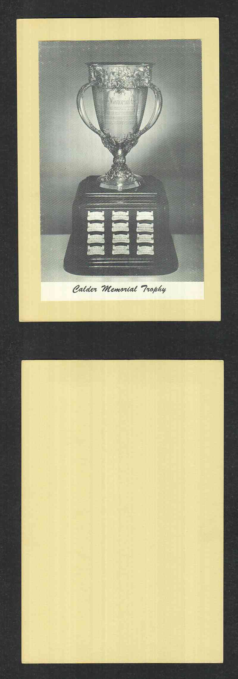 1945-64 BEEHIVE PHOTO GR.2 CALDER MEMORIAL TROPHY photo 1945-64 BEEHIVE PHOTO GR.2 CALDER MEMORIAL TROPHY photo