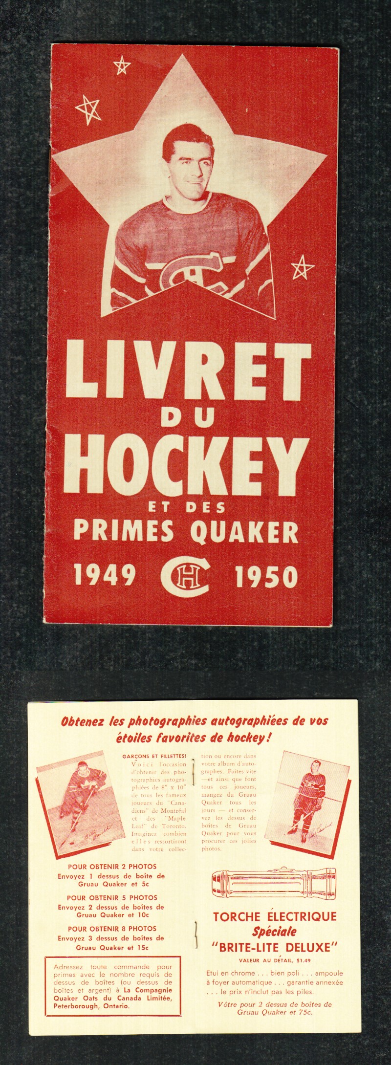 1945-54 QUAKER OATS PHOTO BOOKLET photo
