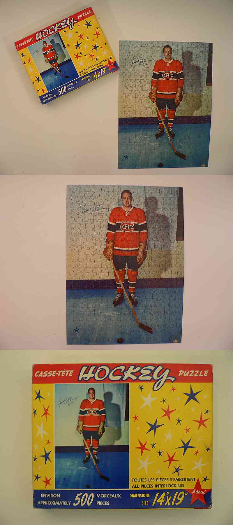 1950'S IDEAL JEAN BELIVEAU PUZZLE & BOX photo