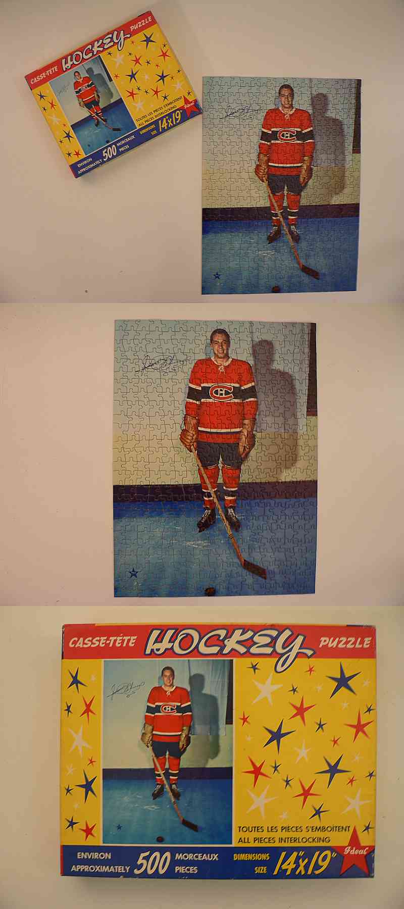 1950'S IDEAL JEAN BELIVEAU PUZZLE & BOX photo