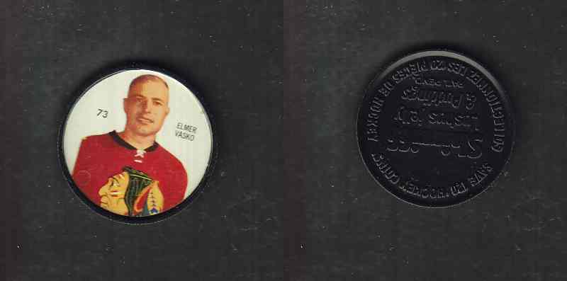 1960-61 SHIRRIFF HOCKEY COIN #73 E. VASKO photo 1960-61 SHIRRIFF HOCKEY COIN #73 E. VASKO photo