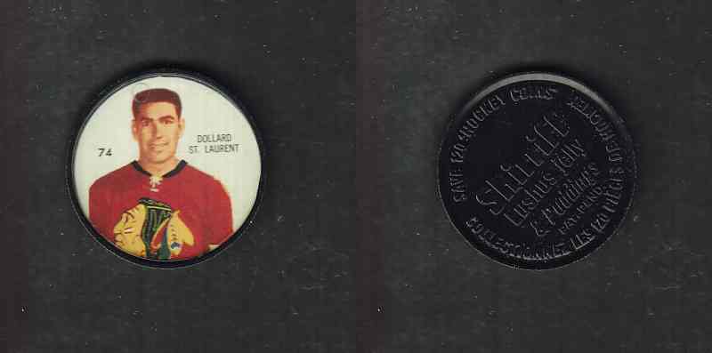 1960-61 SHIRRIFF HOCKEY COIN #74 D. ST-LAURENT photo 1960-61 SHIRRIFF HOCKEY COIN #74 D. ST-LAURENT photo