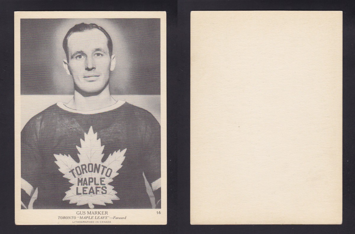 1939-40 O-PEE-CHEE HOCKEY CARD G. MARKER photo 1939-40 O-PEE-CHEE HOCKEY CARD G. MARKER photo