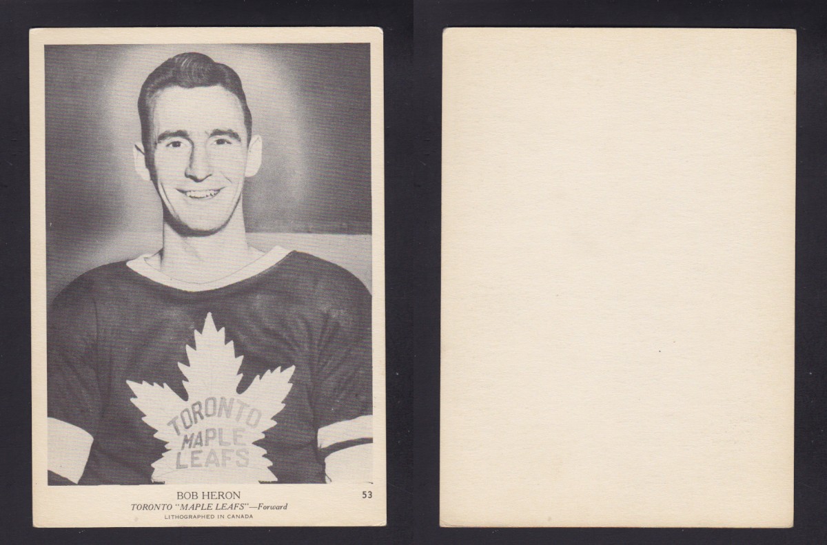 1939-40 O-PEE-CHEE HOCKEY CARD B. HERON photo 1939-40 O-PEE-CHEE HOCKEY CARD B. HERON photo