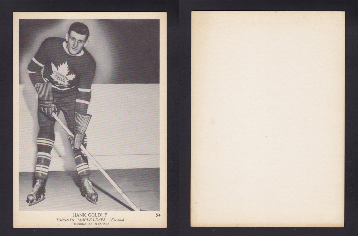 1939-40 O-PEE-CHEE HOCKEY CARD H. GOLDUP photo 1939-40 O-PEE-CHEE HOCKEY CARD H. GOLDUP photo