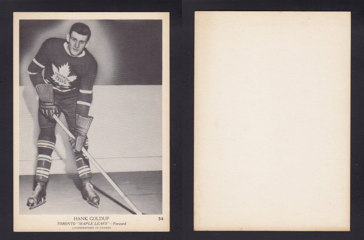 1939-40 O-PEE-CHEE HOCKEY CARD H. GOLDUP photo