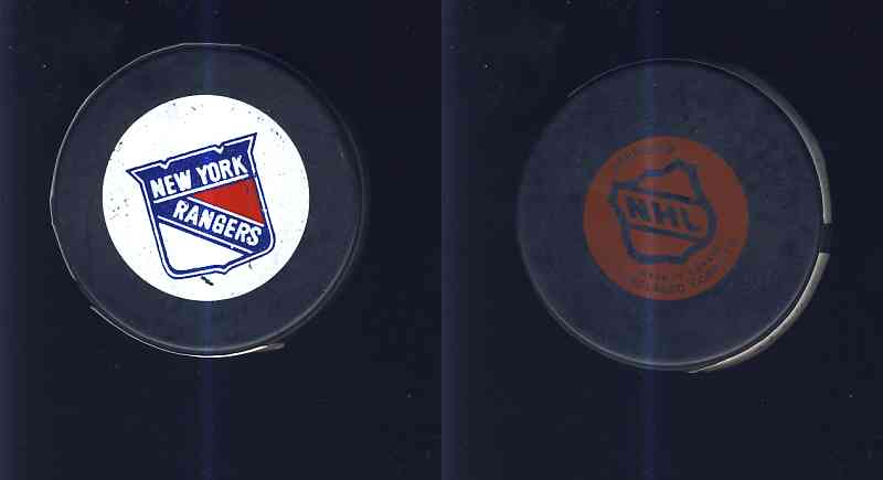 1980-85 VICEROY V4 NY RANGERS GAME PUCK photo 1980-85 VICEROY V4 NY RANGERS GAME PUCK photo